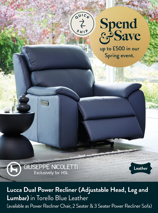 Lucca Dual Motor Power Recliner 