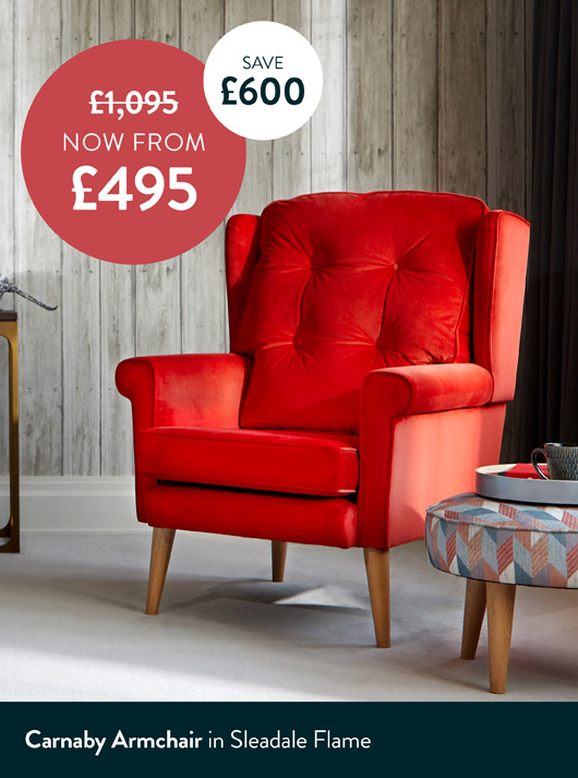 Carnaby Armchair In Sleadale Flame