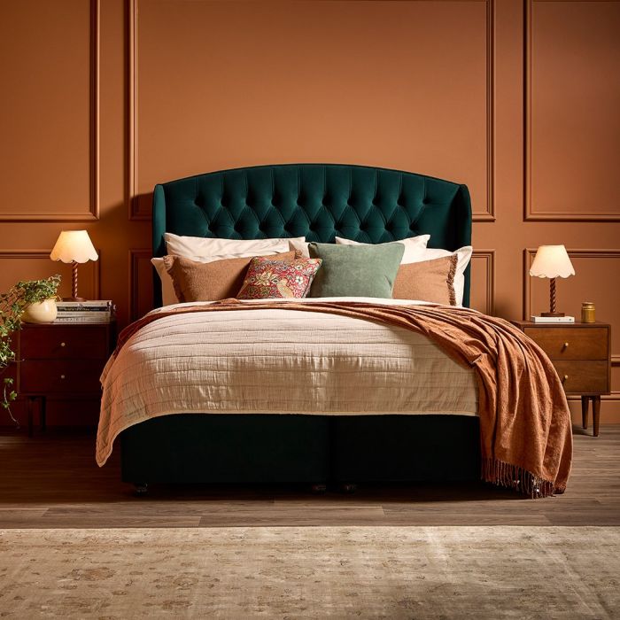 5ft Adjustable Bed in Sleadale Bottle Green 