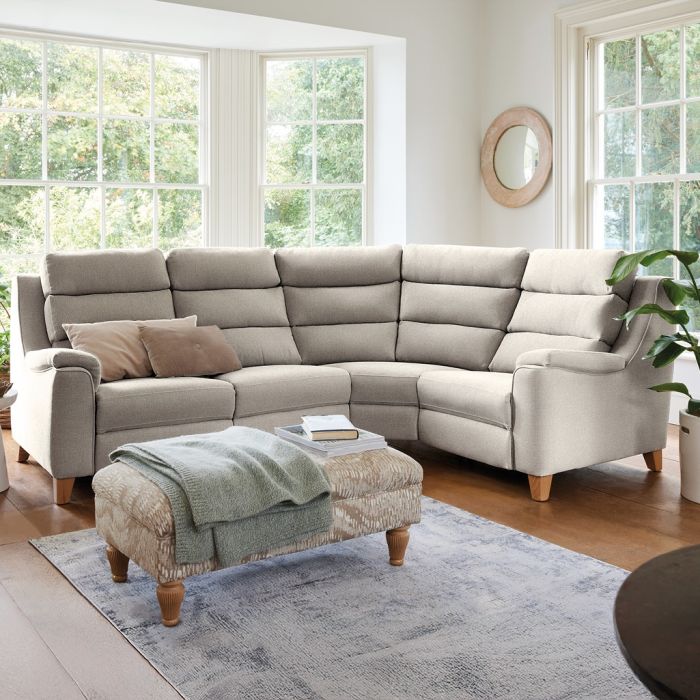 Bramham Corner Sofa in Morar Dove