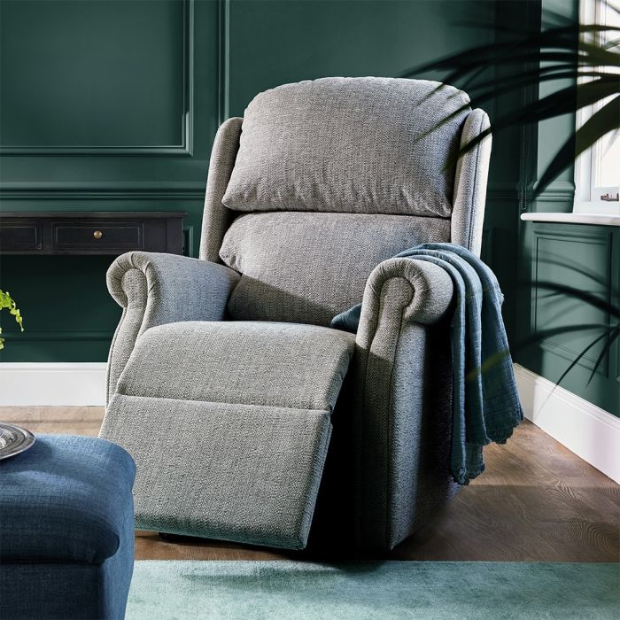 Burrows Relax Riser Recliner in Canillo Grey