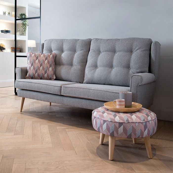 Carnaby 2 Sofa in Serrin Stone