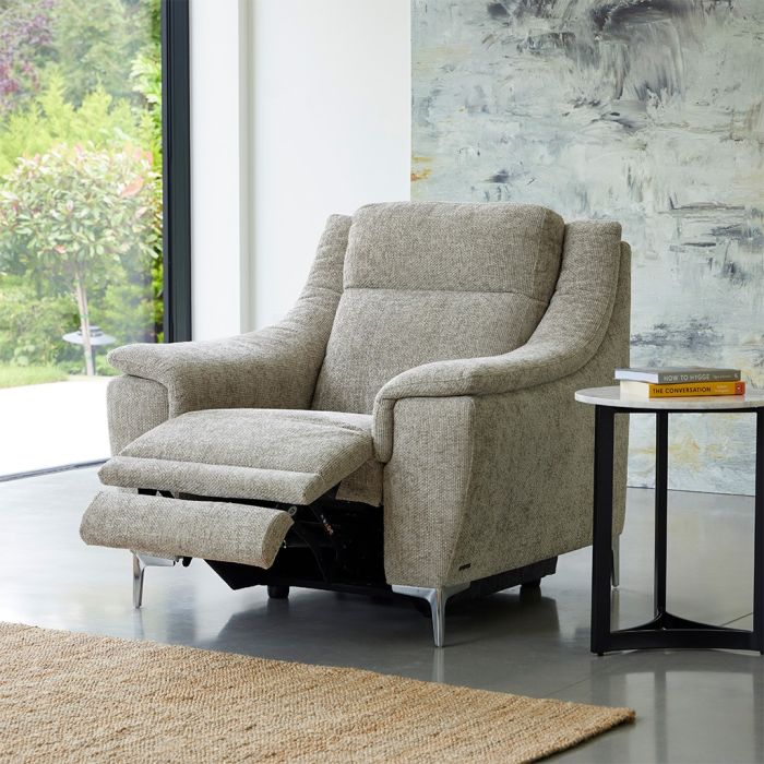 Modena Power Recliner in Baobab Ecru