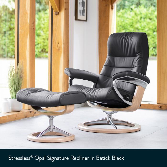 Stressless® Opal Signature Recliner (Large)