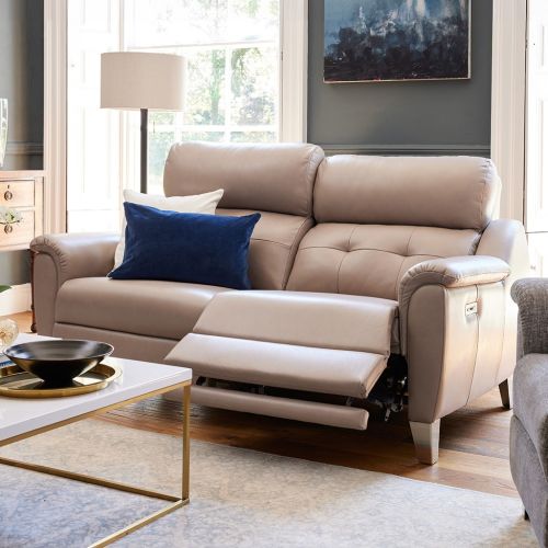 Ascot 3 Seater Power Recliner Sofa