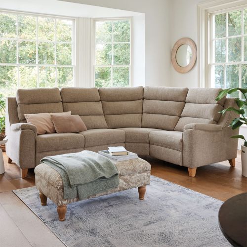 Bramham Modular Corner Sofa in Tilton Sand Spring