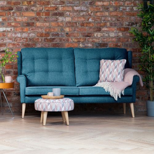 Carnaby 2 Sofa in Serrin Stone