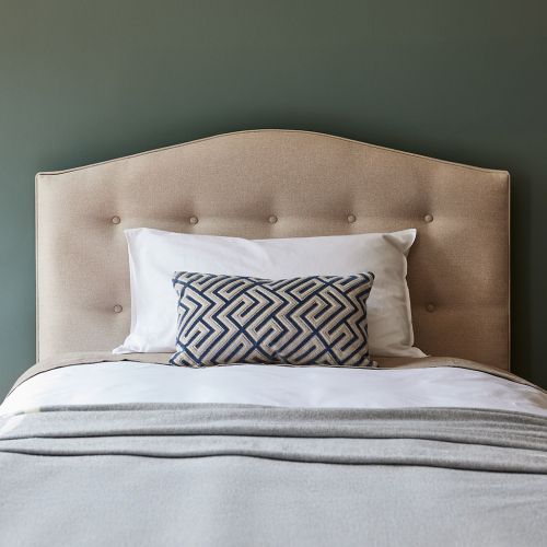 Curved Button Headboard