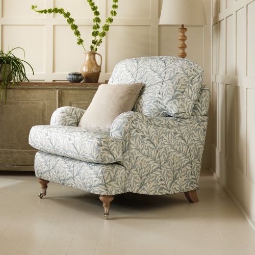 Knaresborough Armchair in Carrera Hessian