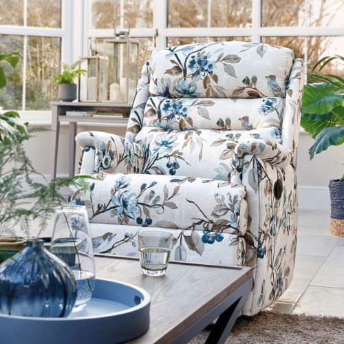 Ripley Manual Recliner in Bennington Teal