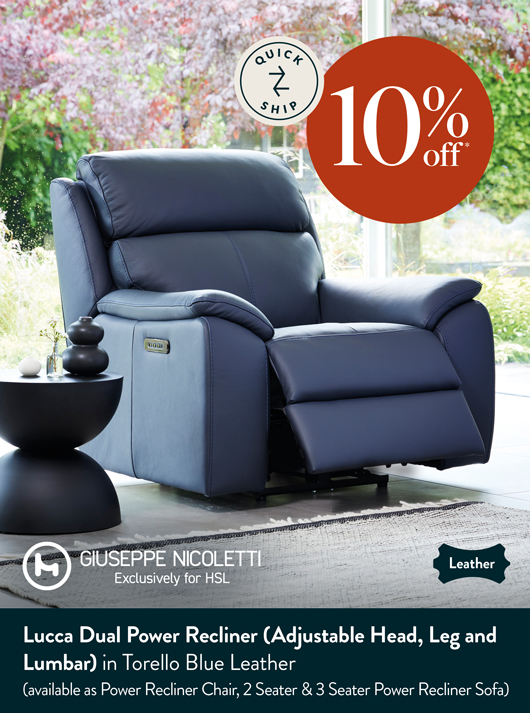 Lucca Dual Motor Power Recliner 