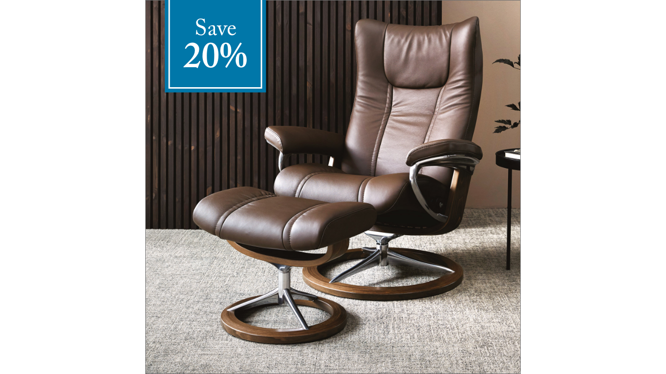 Stressless® Chairs | Stressless Reclining Chairs | HSL