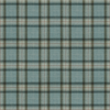Solway Check Duck Egg Fabric