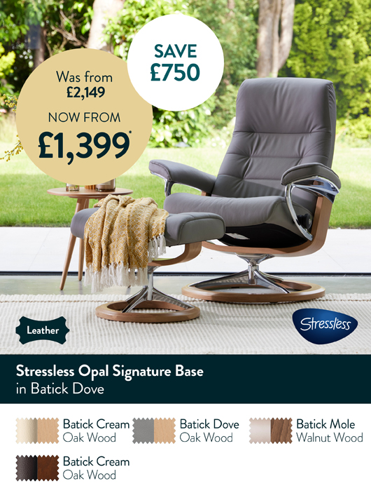 Stressless Opal Signature Base in Batick Dove