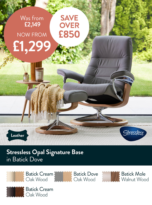 Stressless Opal Signature Base Batick Dove