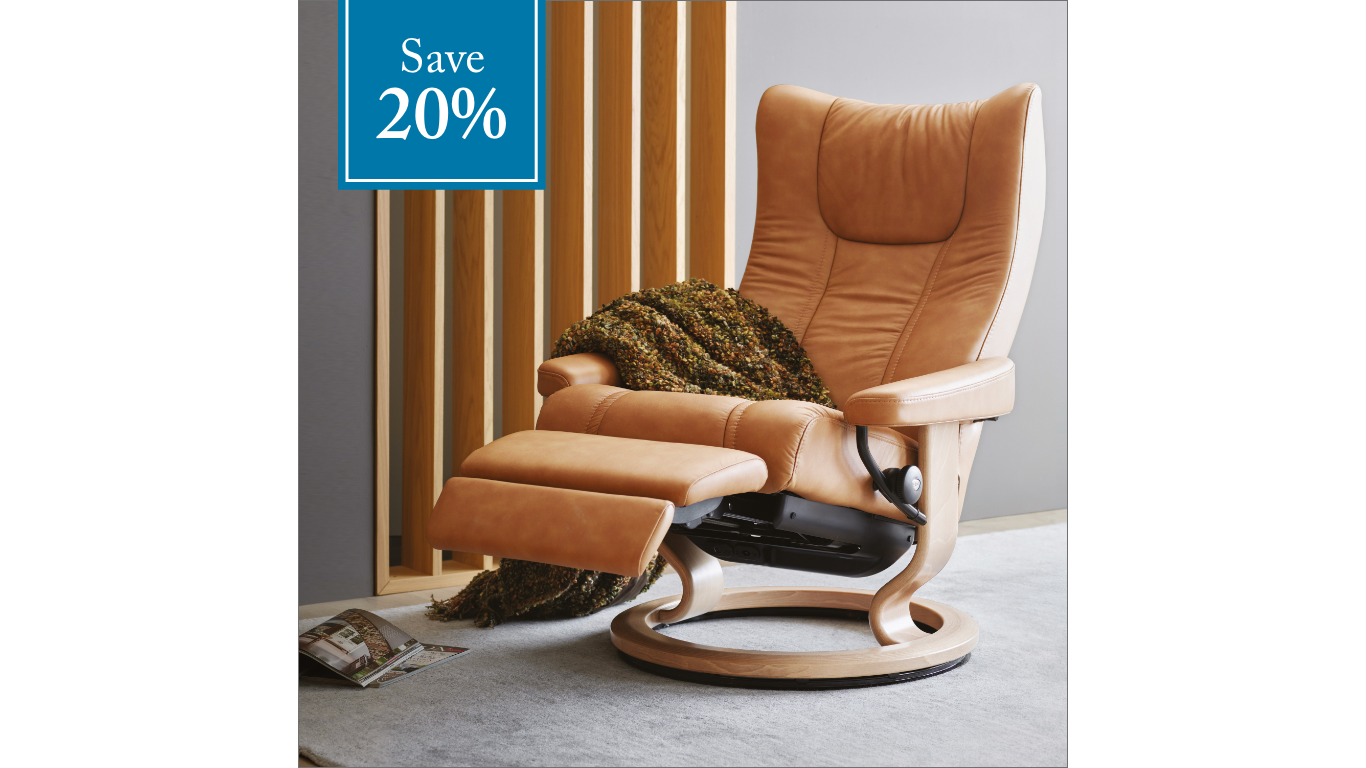 Stressless® Chairs | Stressless Reclining Chairs | HSL