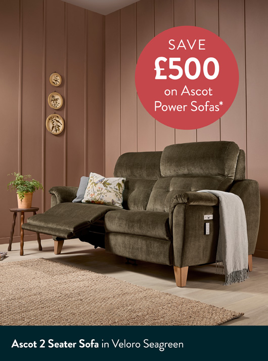 Ascot 2 Seater Sofa In Veloro Seagreen