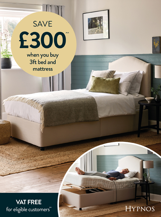 Hypnos 3ft Bed and Mattress Offer