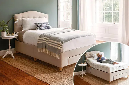 4ft Small Double Adjustable Beds