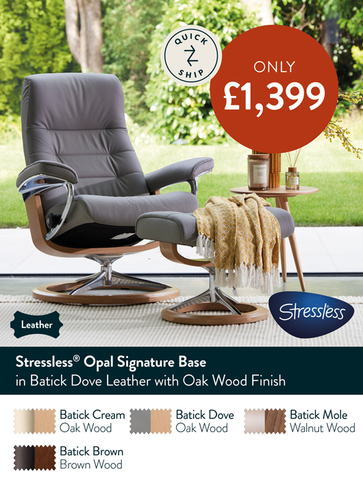 Stressless Signature Base in Batick Dove