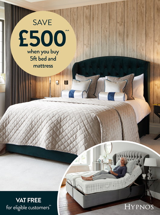 Hypnos 5ft Bed and Mattress Offer