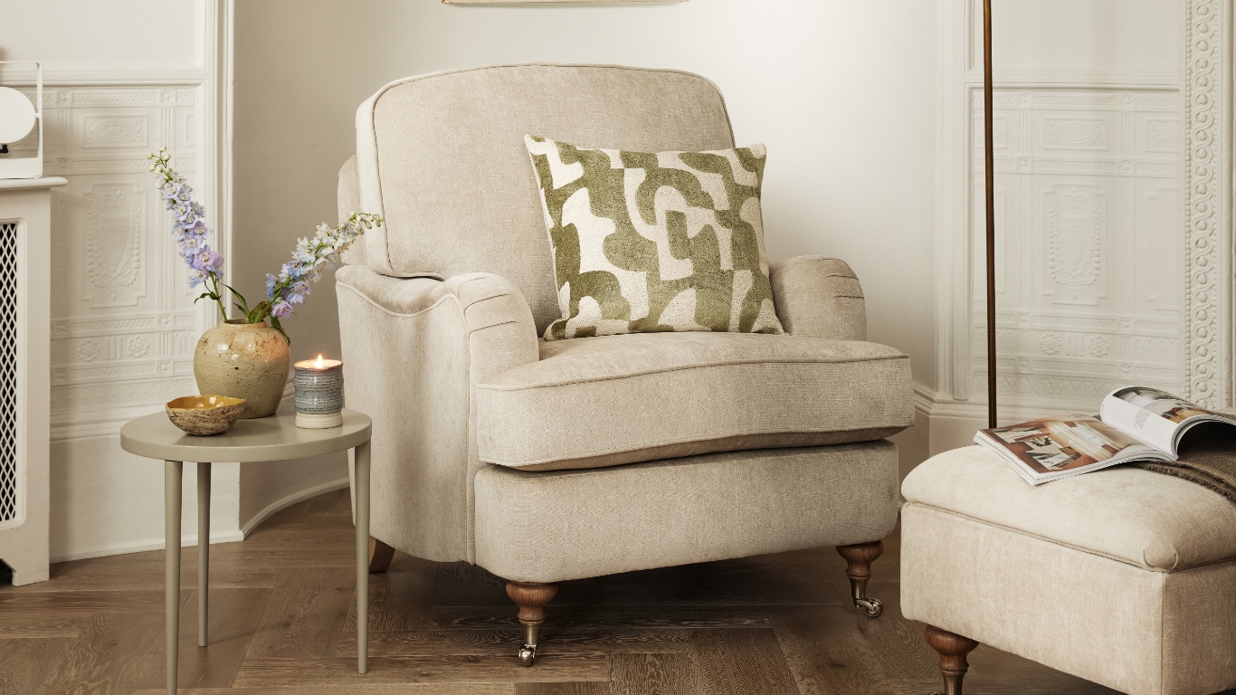 Knaresborough Armchair Handmade in Britain HSL