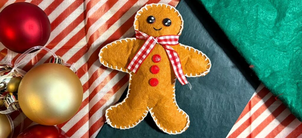 Easy Sew Gingerbread Man Heat Pad for Soothing Aches