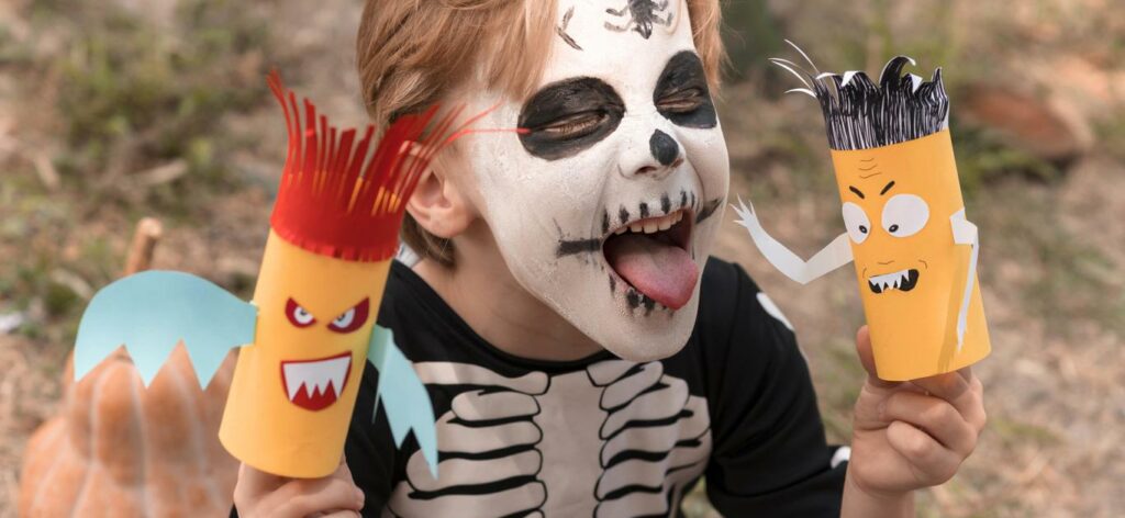 5 Easy Halloween Crafts to do with the Grandkids