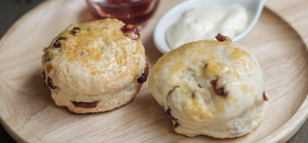 Wimbledon Strawberries and Cream Scones