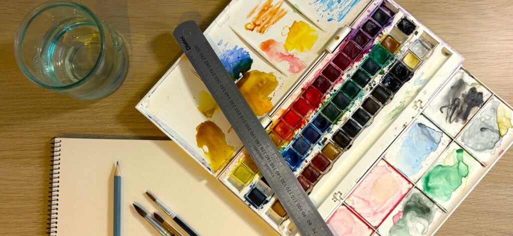 Fun Water Colour Bookmarks for Any Book Lover